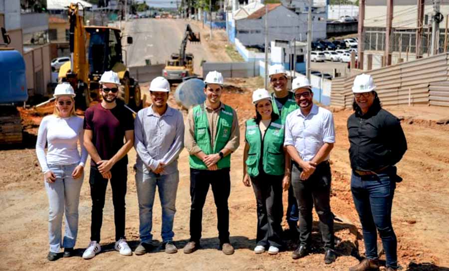 Governador Gladson Camelí visita principais obras de infraestrutura de Rio Branco e reforça compromisso com desenvolvimento urbano