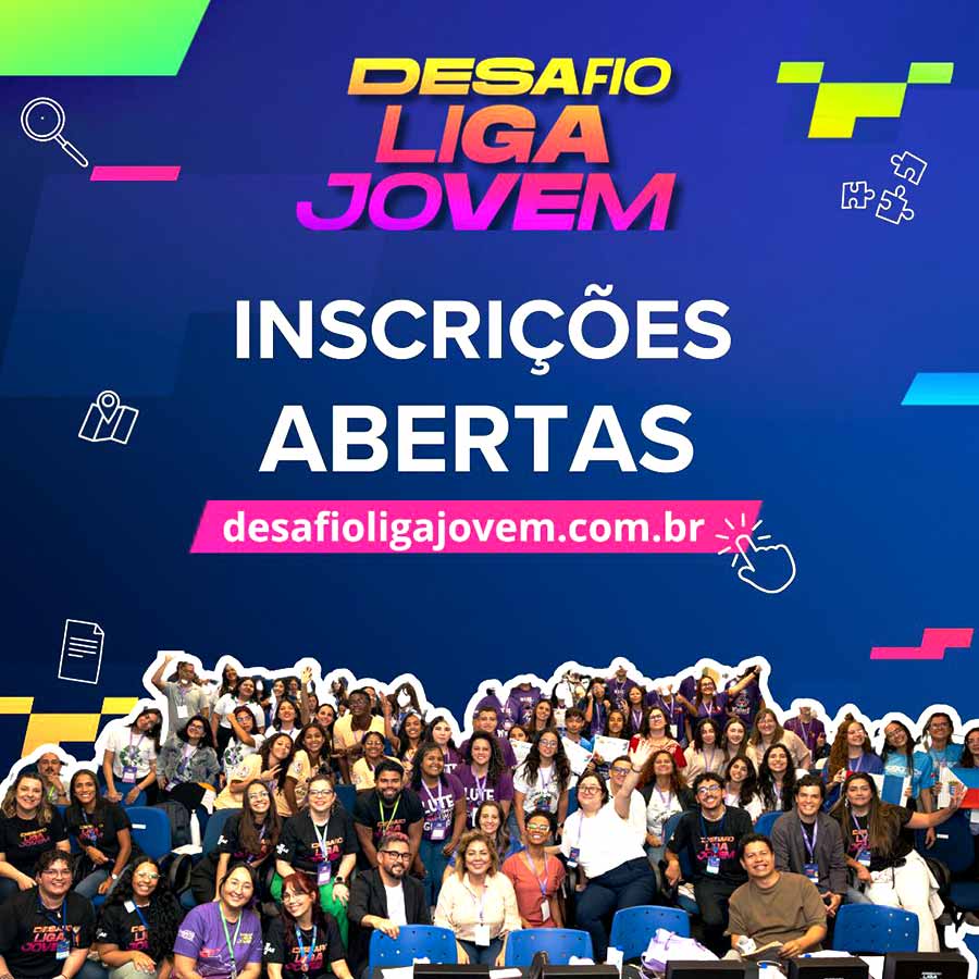 banner desafio liga jovem