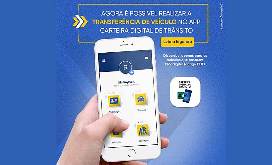 Venda de veículos por meio digital entra em vigor no Acre