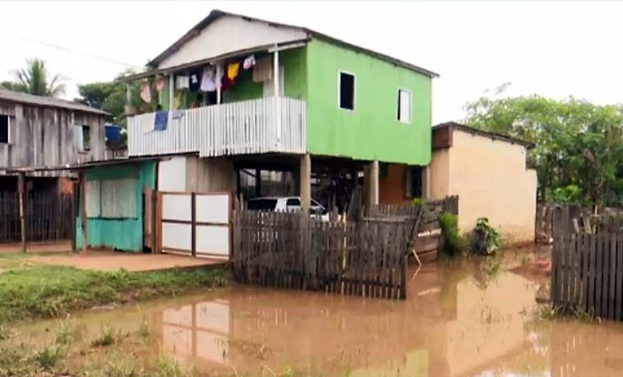 Nível do Rio Acre segue em vazante, mas continua acima da cota de transbordo em Rio Branco