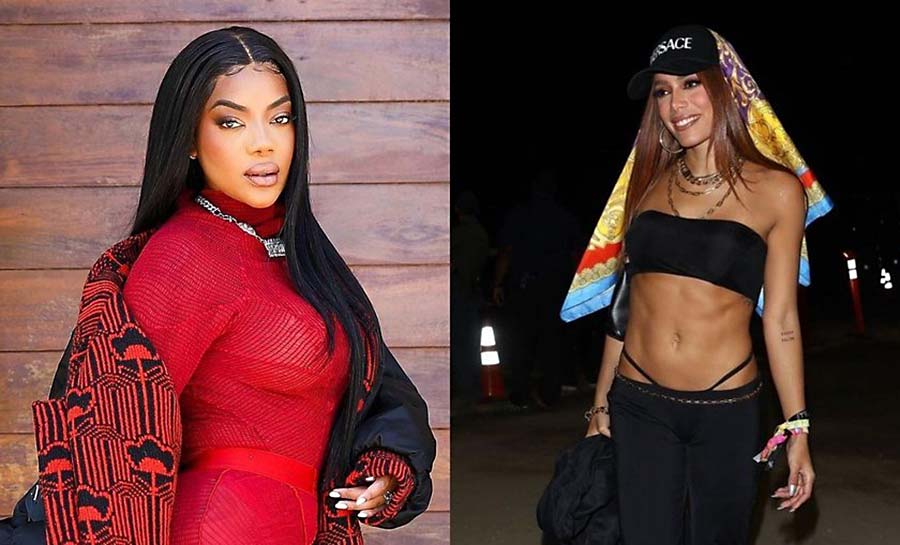 Ludmilla quer distância de Anitta apesar de tweet