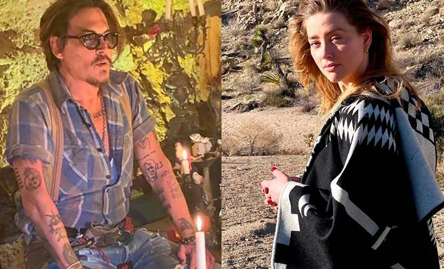 Johnny Depp diz que nunca agrediu Amber Heard: “Eu não merecia isso”