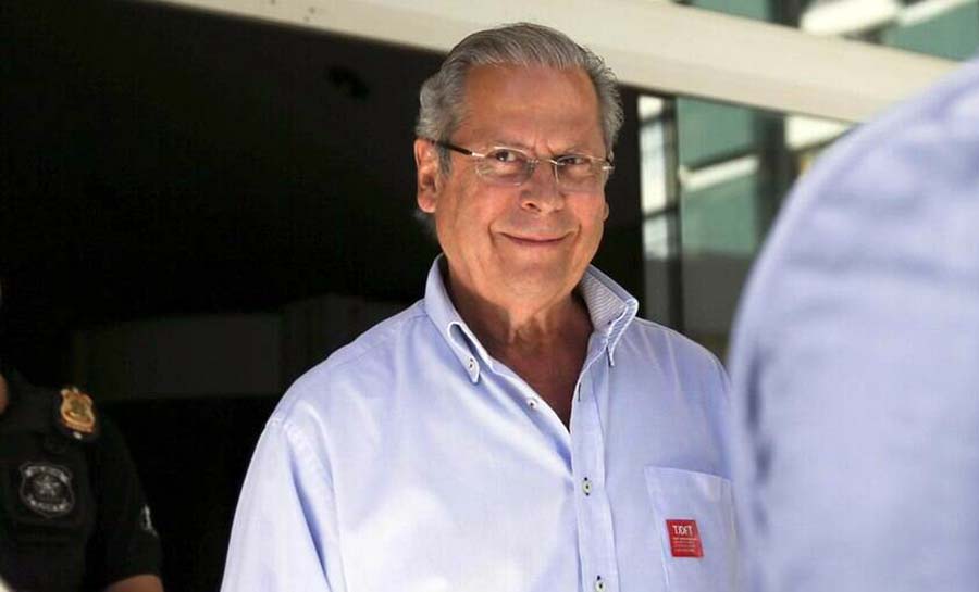 José Dirceu tem condenação a 27 anos de prisão mantida pelo STJ