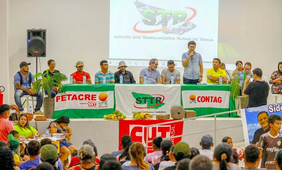 Jenilson participa do Grito da Terra, promovido pelo Sindicato dos Trabalhadores Rurais de Tarauacá