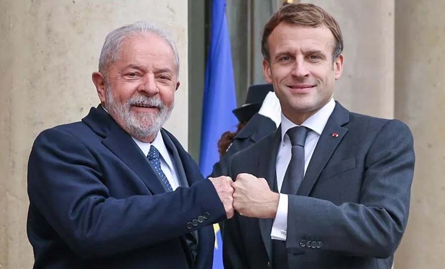 Lula, Ciro e Doria parabenizam Macron por reeleição na França