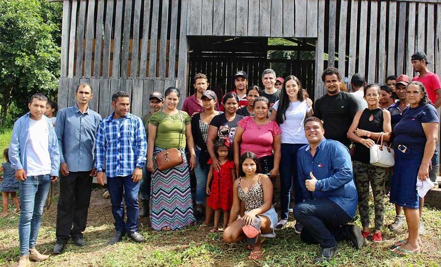 Deputado estadual Fagner Calegário beneficia mais de 50 famílias no interior do estado