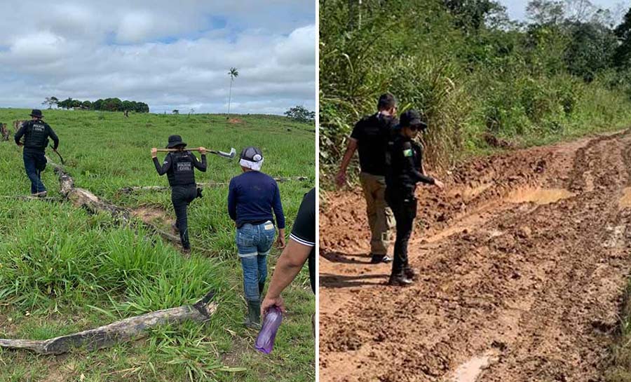 Polícia prende mulher que tentou matar o marido a facadas em ramal na Transacreana