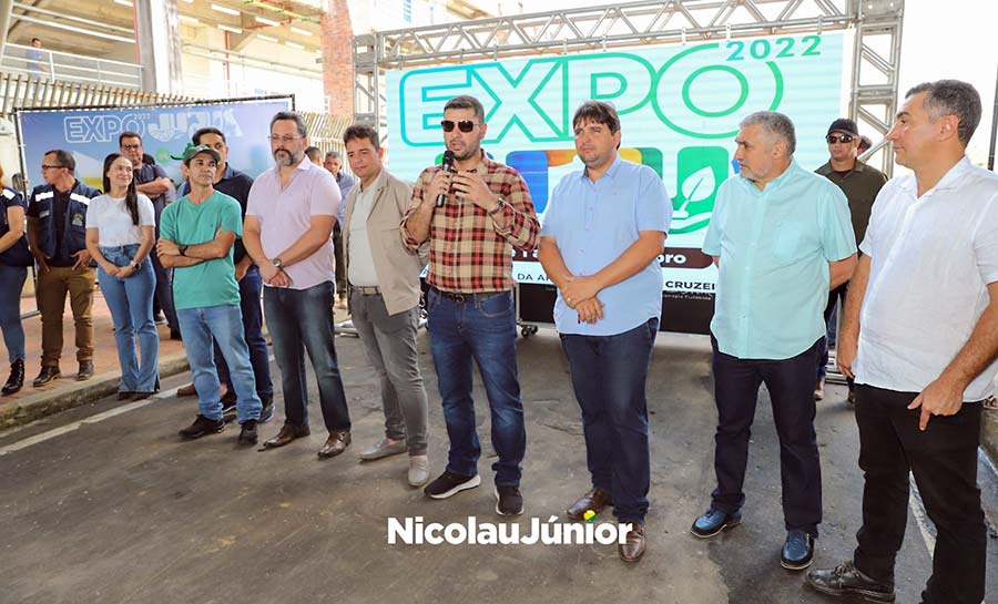 No lançamento da Expo Juruá Nicolau Júnior diz: &quot;Chega para aquecer a economia&quot;