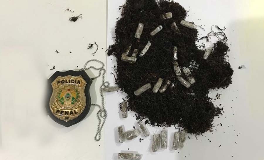 Em Tarauacá, visitante é presa ao tentar entrar em presídio com droga escondida em fundo de calcinha