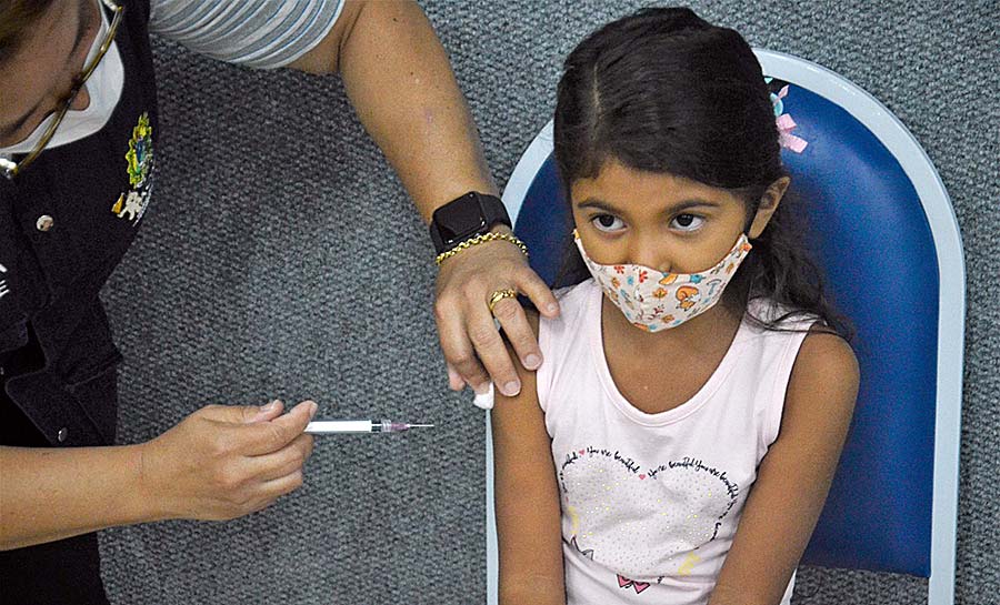 Estado reforça importância de vacinar crianças contra o Sarampo