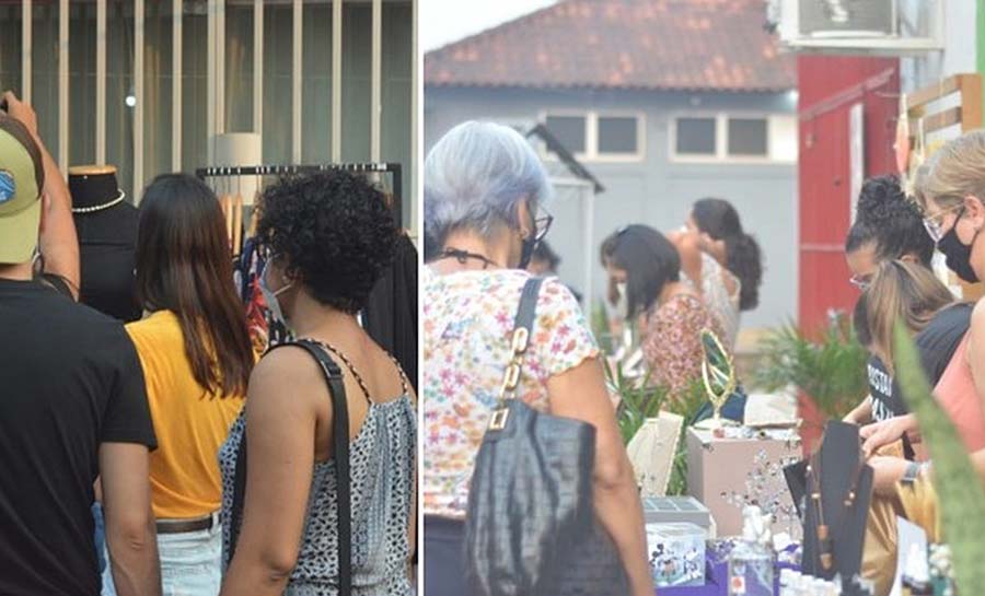 Feira solidária arrecada alimentos para pessoas carentes e ração para animais em Rio Branco