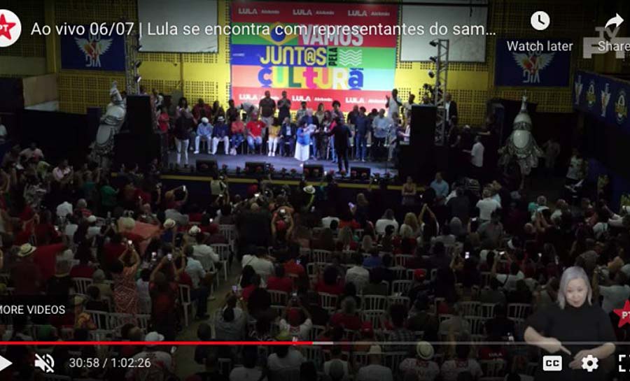 Lula usou colete à prova de balas em evento que teve bomba com fezes