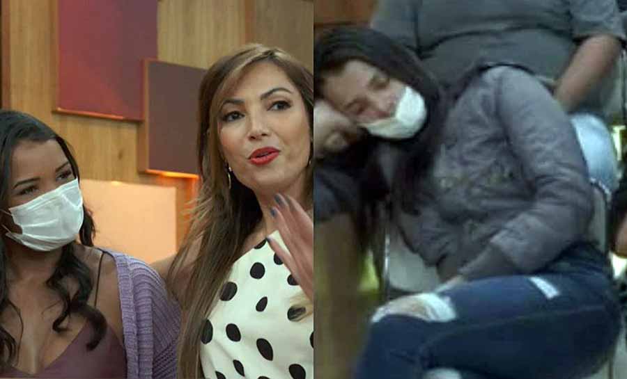 Patrícia Poeta entrevista espectadora que dormiu no ‘Encontro’