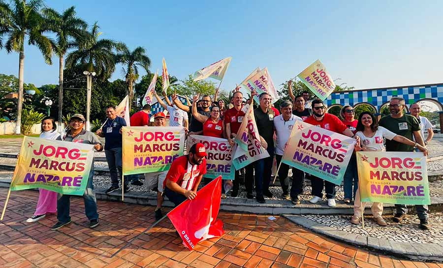 Mobilização em todo o Acre marca início da campanha de Jorge, Marcus e Nazaré