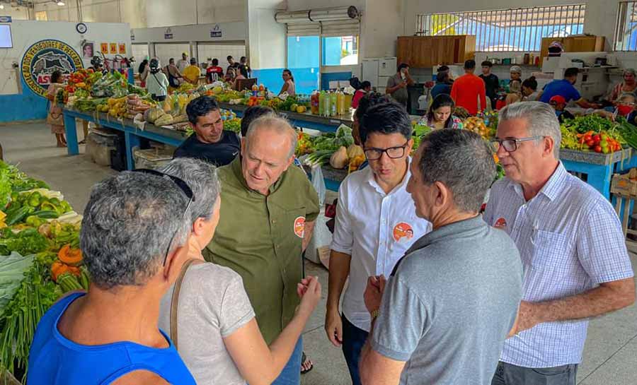 Dr. Jenilson e César Messias cumprem agenda em Cruzeiro do Sul para ouvir população do Juruá