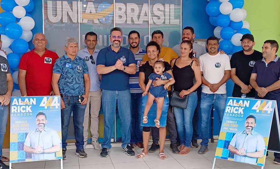 Alan Rick inaugura comitês de campanha no Alto Acre