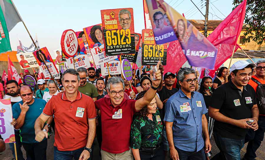 Jorge, Marcus e Nazaré levam a Caminhada da Esperança para os bairros do Segundo Distrito