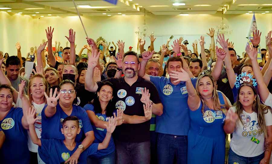 Com Afa Jardim lotado, Alan Rick se emociona ao agradecer apoio da família e do povo do Acre