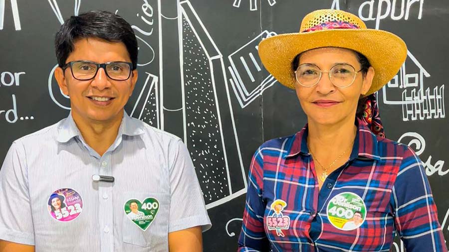 Rosana Nascimento pede a servidores da educação no Acre que apoiem Dr. Jenilson para o Senado