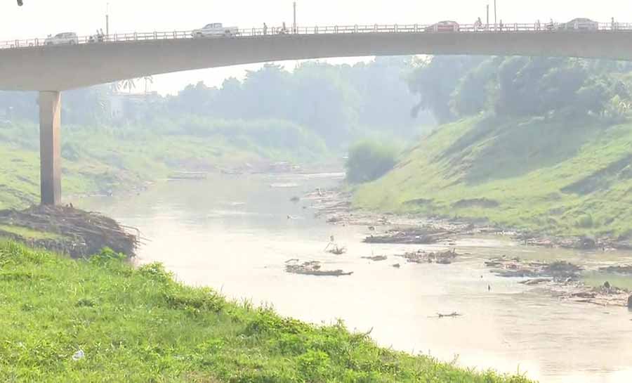 Pela segunda vez no mês, Rio Acre atinge 1,30 metro na capital