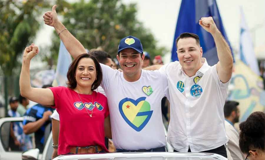 No aniversário de Cruzeiro, Gladson, Mailza e Ney reforçam o compromisso de aumentar o número de Delegacias da Mulher