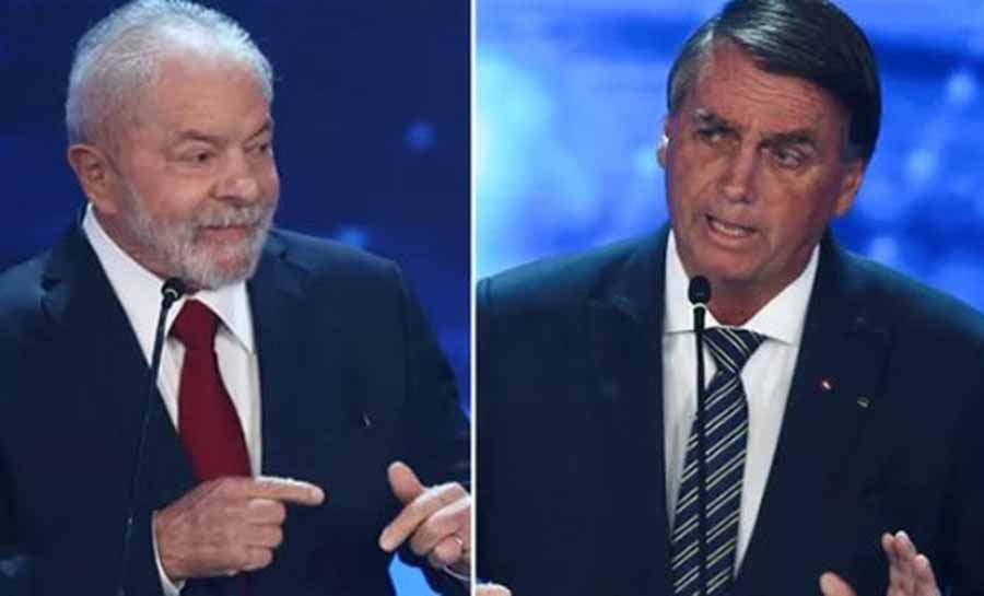 Pesquisa Ipec com eleitores do Acre: Bolsonaro tem 57% dos votos válidos e Lula, 31%