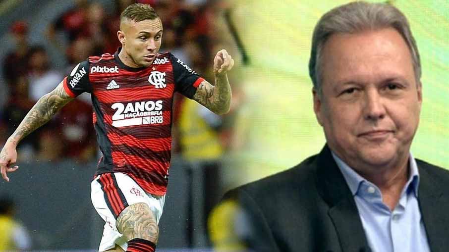 Jornalista se irrita com ‘atuação catastrófica’ de estrela do Flamengo