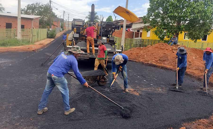 Estado intensifica obras de urbanização nos bairros Placas e Ouricuri