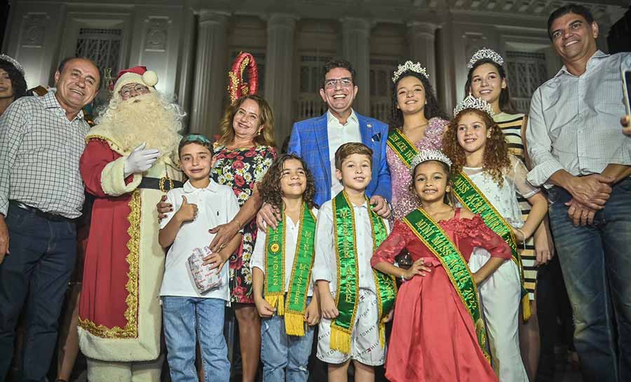 Governo inaugura decoração natalina do Palácio Rio Branco