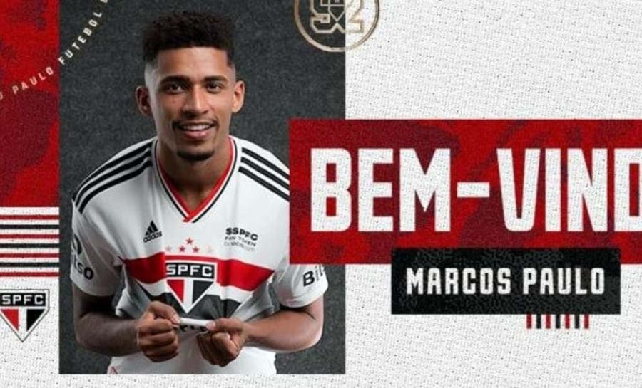 É do São Paulo! Tricolor anuncia contratação de Marcos Paulo