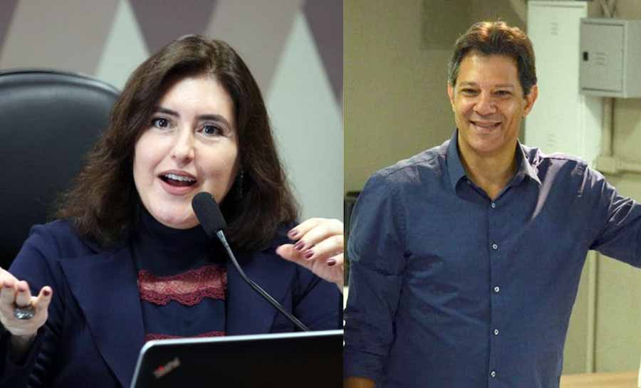 ‘Não tem como dar errado’, diz Tebet sobre trabalho com Haddad