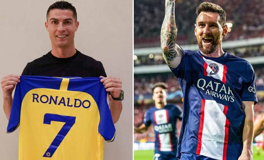 Em meio a renovação com PSG, Messi deve reencontrar Cristiano Ronaldo