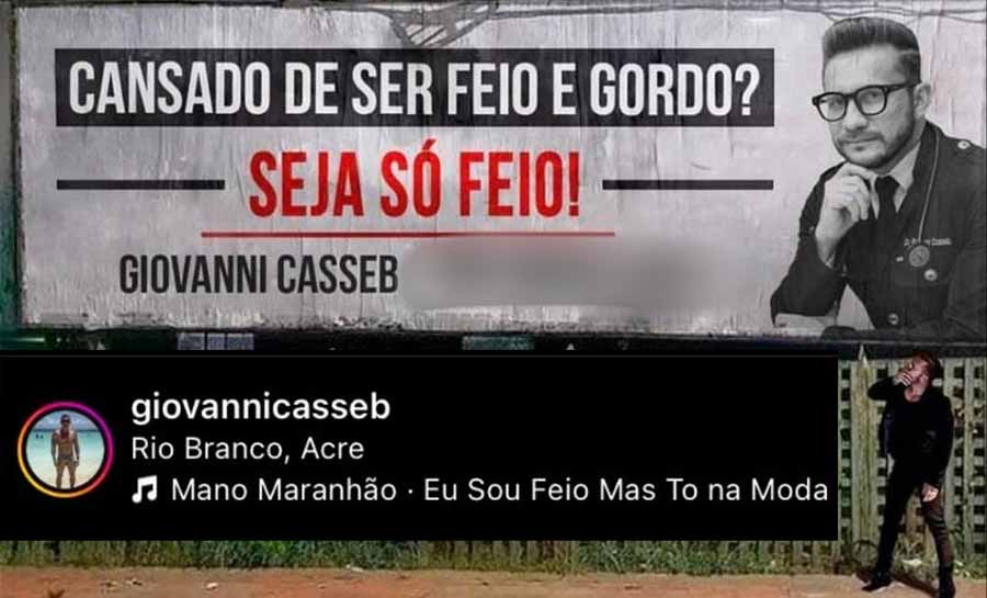 Médico é acusado de gordofobia após postagem nas redes sociais: ‘cansado de ser feio e gordo? Seja só feio’