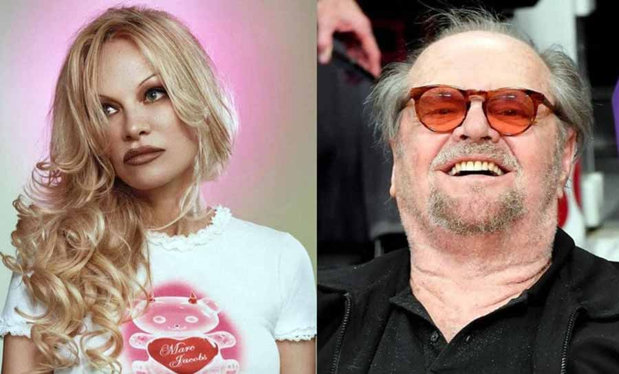 Jack Nicholson foi flagrado por Pamela Anderson fazendo sexo a três