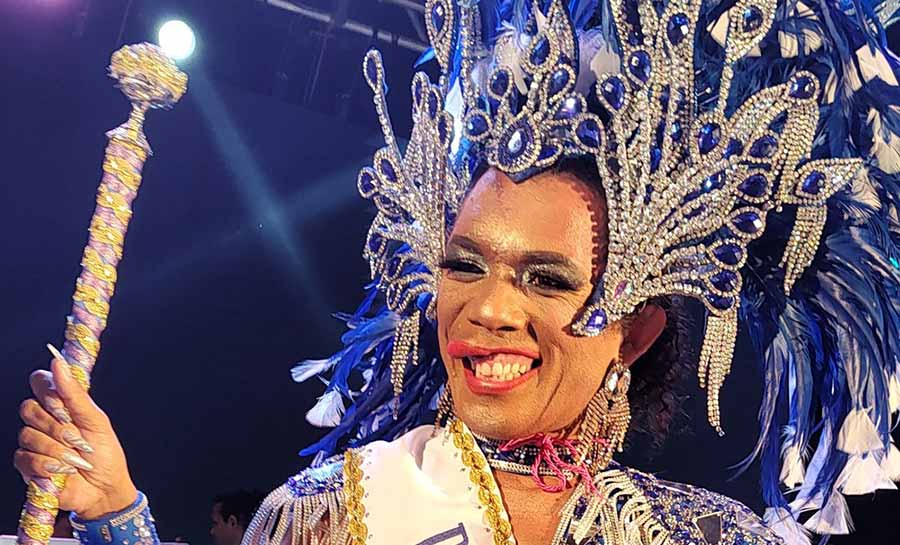 Rainha gay do Carnaval de Rio Branco em 2023 promete usar prêmio para doar cestas básicas: ‘Fazer diferente’