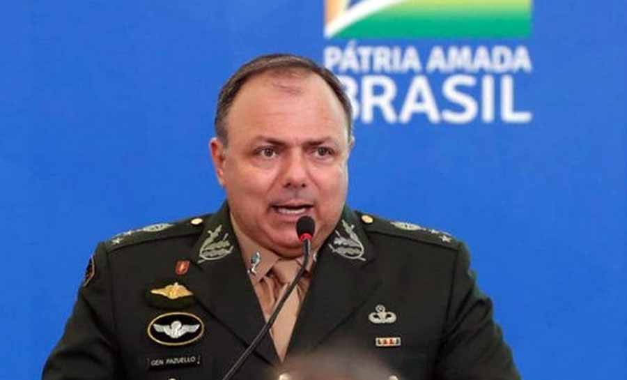 Pazuello disse que avisou Exército sobre ida em ato bolsonarista