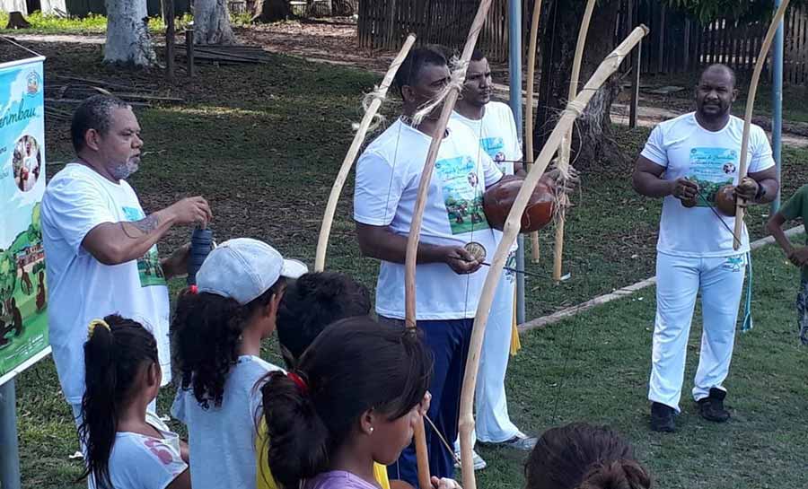 Encontro Capoeira na Amazônia é realizado em Rio Branco e integra crianças de comunidades carentes