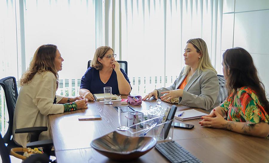 Em Brasília, ministra das Mulheres recebe representantes do Acre para discutir políticas públicas