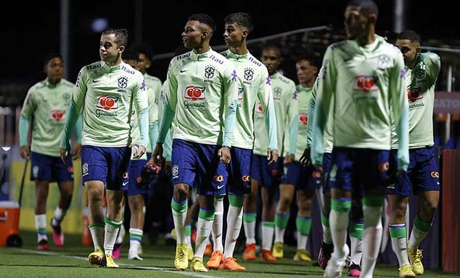 Seleção Brasileira inicia preparação para o Sul-Americano Sub-17