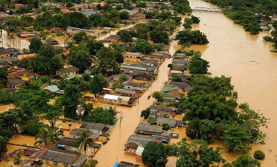 Governo federal reconhece situação de emergência em três municípios do Acre por conta de enchentes