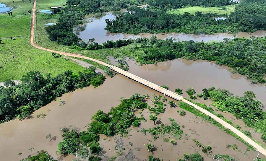 Nível do Riozinho do Rola chega a 17,45 metros e Defesa Civil alerta para aumento do nível do Rio Acre