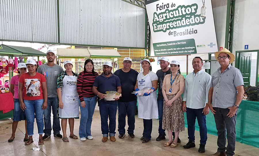 Produtores Rurais comercializam seus produtos nas Feiras do Peixe e Agricultura Familiar no Alto Acre