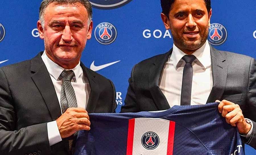 Presidente do PSG quer saída de Galtier após caso de racismo