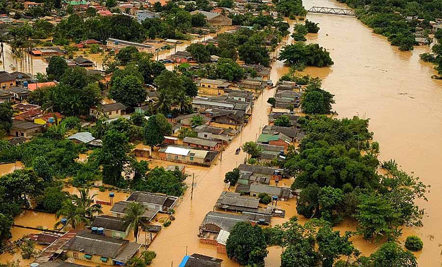 Cidades do AC recebem mais de R$3 milhões para assistência em razão da cheia do Rio Acre