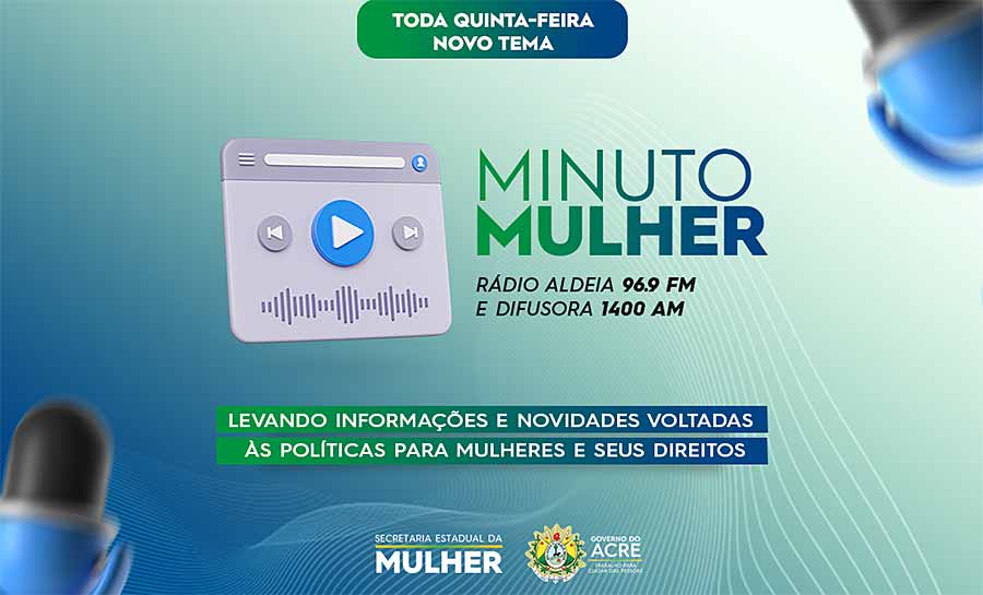 Novo programa de rádio traz temas relevantes sobre direitos das mulheres no Acre