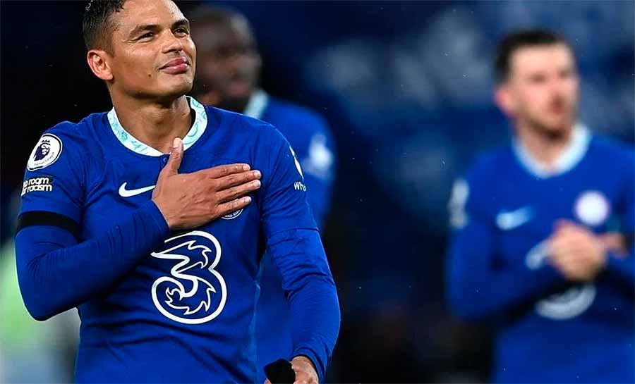 Jornal: Thiago Silva vai rescindir com Chelsea e voltará ao Fluminense