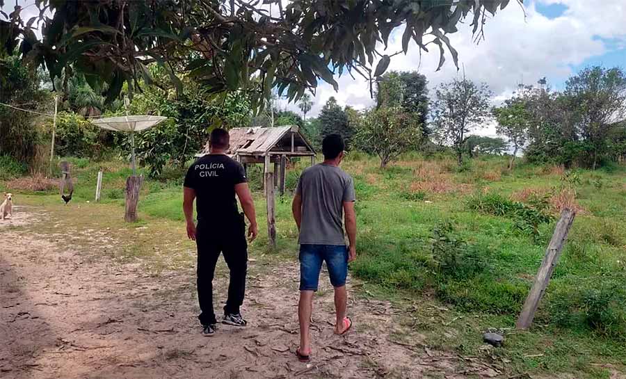 Suspeito de abandonar bebê de 6 meses ao lado de lixeira é preso na zona rural do Acre