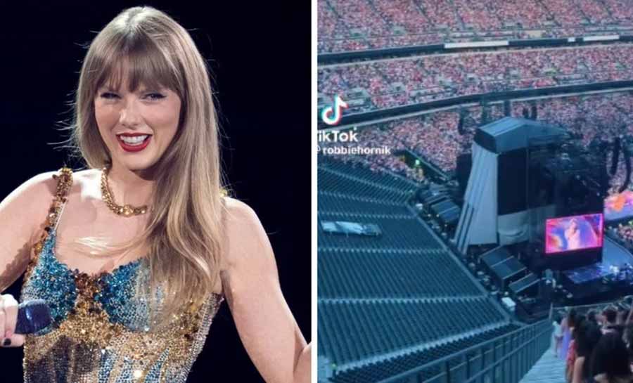 Taylor Swift é criticada por vender setor com ‘visão parcial’ de show