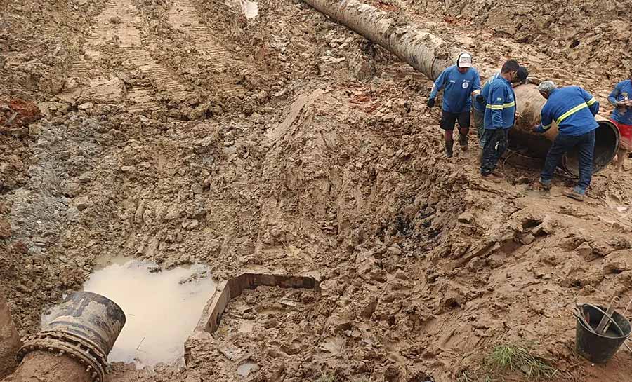 Saerb anuncia interrupção no abastecimento de água em mais de 50 bairros de Rio Branco nesta quarta-feira (21)