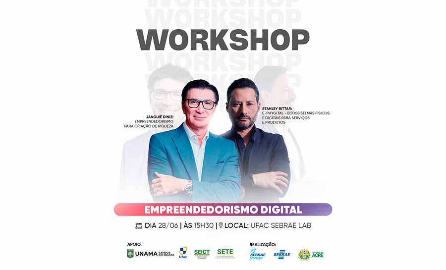 Workshop reúne grandes empresários para debater empreendedorismo digital